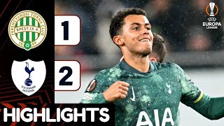 Ferencváros TC vs Tottenham 12  All Goals amp Extended Highlights  UEFA Europa League 202425 [upl. by Holmes]