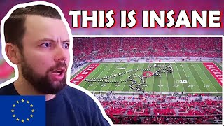 European Reacts Ohio State Marching Band Tribute to Blockbuster Movies [upl. by Nahtnahoj]