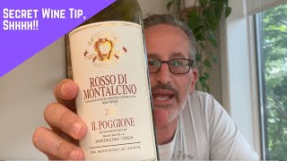 Wine Secret You Need to Know  2020 Rosso di Montalcino [upl. by Prue]