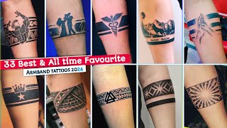 33 Popular Armband tattoos  tattoos for Men 2024  Hand Band tattoo  tattoos [upl. by Ryley]