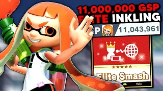 This is what an 11000000 GSP Inkling looks like in Elite Smash [upl. by Inhoj]