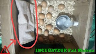 Comment fabriquer un incubateur artisanal pour oeufs de volaille [upl. by Olwena727]