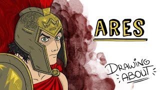 ARES EL DIOS DE LA GUERRA  Draw My Life [upl. by Westerfield]