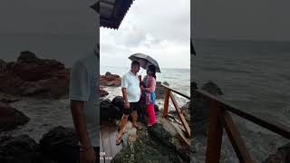 Ramnagar beach ⛱️ diglipurshortvideo Mayank Manas vlog port Blair Andaman [upl. by Aderf]