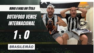 Botafogo vence internacional e se aproxima de mais um título  podendo ser campeão em casa [upl. by Rubens13]