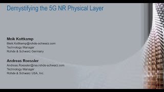 Demystifying the 5G NR physical layer [upl. by Aracal]