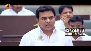 IT Minister KTR Full Speech In TS Assembly On TS IPass System In Hyderabad  Mango News [upl. by Airetahs]