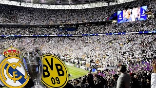 HALA MADRID Y NADA MAS in Wembley • Champions League Final 2024 • Real Madrid  Borussia Dortmund [upl. by Zumstein]