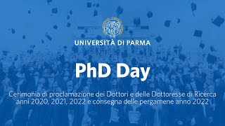 PhD Day  Auditorium Polifunzionale 31052022 [upl. by Octavius]