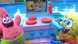 Spongebob adventures Pool fun [upl. by Suirtimed]