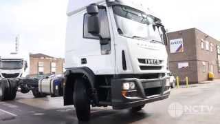 New Iveco Eurocargo Euro6 18t Sleeper Review [upl. by Aicenad]