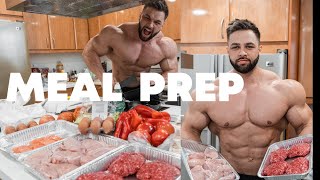 MUSCLE BUILDING MEALS  HOW TO MEAL PREP amp GROCERY SHOPPING [upl. by Abihsot128]