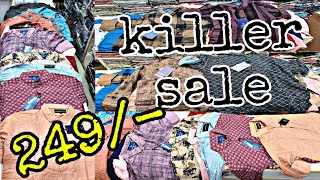 ഓടി വന്നോളൂ 😱Killer Sale🤩വെറും 249 കോട്ടൺ Branded Shirt🤩211024 [upl. by Ennairrek]