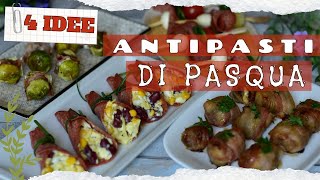 4 Antipasti di Pasqua parte2 Ricette facili e veloci degli stuzzichini pasquali senza glutine [upl. by Georgetta754]