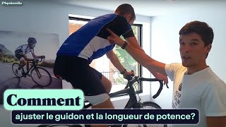 Comment ajuster le guidon et la longueur de potence pour améliorer votre positionnement cycliste [upl. by Silas]