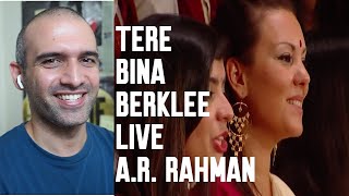 Tere Bina AR Rahman meets Berklee REACTION [upl. by Eniliuqcaj]