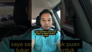 Tips Kaya Dengan Emas  Dividen KWSP Lebih Baik Dari Emas publicgold [upl. by Novahc]