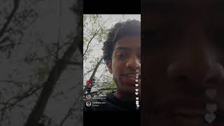 Mc Stan homie Slime Instagram Live Talking about fake YouTube channel and Opps👽 [upl. by Zippel978]