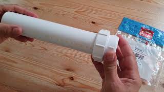 How to cap off your KitchenBath or Shower waste pipe [upl. by Darell430]