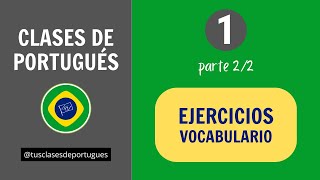 Clases de Portugués 🇧🇷 Clase 12  Corrección Ejercicios y Vocabulario [upl. by Aissenav]