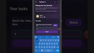 Offering Pet Care Services  Tapswap Code  10 Ways to Make Money Offering Pet Care Services [upl. by Anaitat516]