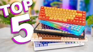 Top 5 Best Mechanical Keyboards 2024 [upl. by Ymmaj]