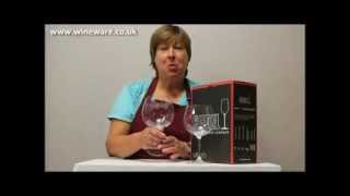 Riedel Vinum Montrachet  Chardonnay Wine Glass Video  641697  Wineware [upl. by Holly]