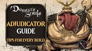 Adjudicator Guide Demons Souls Remake Adjudicator Boss Fight Tips and Tricks [upl. by Akihsat341]