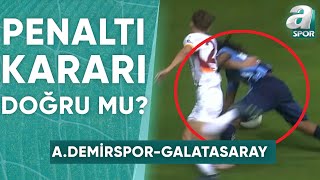 Adana Demirsporun Kazandığı İkinci Penaltı Doğru Mu Adana Demirspor 15 Galatasaray  A Spor [upl. by Melany]