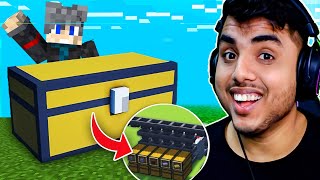 A MAGICAL STORAGE ROOM In Minecraft Lets Play  120  EP 8 [upl. by Dlopoel]