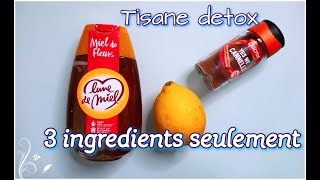 Tisane Detox  recette revisitée sans gingembre [upl. by Salot]