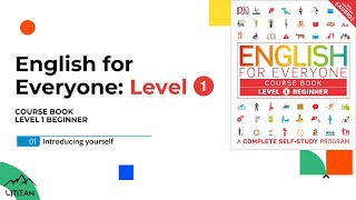 English for Everyone  Level 1 Beginner  Course Book  01 Introducing yourself with PDF ↓↓↓ [upl. by Atkins]