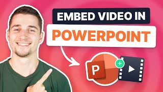 How to Embed A Video in PowerPoint  Quick amp Easy [upl. by Anirac]