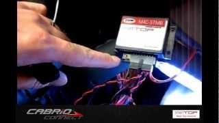 Support  How to install the smartTOP for Mercedes Benz SLK CLK amp SL [upl. by Aerdnaeel]