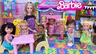 Barbie Doll Toddler First Day of School Story [upl. by Nihs971]