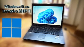 Windows 11 na laptopie z 2009 [upl. by Trstram]