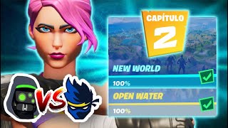 Fortnite  Semana 1 y 2 de Desafíos  Capítulo 2 Mar Abierto [upl. by Nal913]