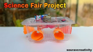 How To Make Air Cooler With Dc Motor  Science Exhibition Project  Science Project For Class 9 [upl. by Gabbey]