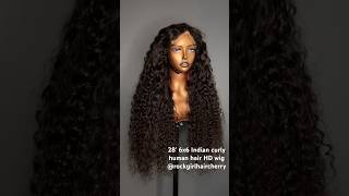 Human hair wig28’ curly 6x6 HD glueless wig ready to ship🔥gluelesswig lacewigs humanhairwig [upl. by Phelgon]