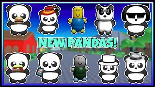 HOW TO FIND ALL 15 NEW PANDAS in Find The Pandas  ROBLOX [upl. by Iluj]