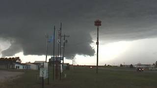 Tornadic Supercell Thunderstorm amp Wall Cloud Woodward OK June 5th 2001 [upl. by Reo]