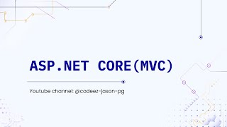 ASPNET Core MVC part 1 [upl. by Ives]