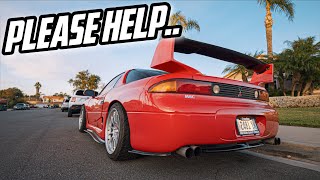 I Cant Fix My BROKEN Mitsubishi 3000GT VR4 Twin Turbo [upl. by Dreyer85]