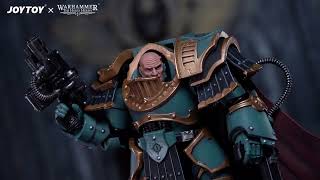 JOYTOY Warhammer The Horus Heresy，Sons of Horus Legion Praetor in Cataphractii Terminator Armour [upl. by Lovel]