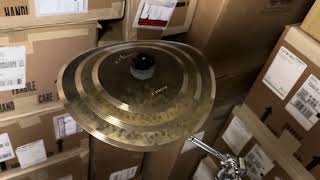 Aisen Cymbals Clap Stacker 6810” clap stack short stack [upl. by Sillaw]