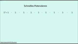 Kryptologie  Schnelles Potenzieren [upl. by Yzus]