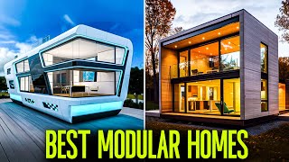 15 Fantastic Modular Homes [upl. by Aidnis]