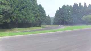 Nissan SILVIA S14 V12 1gzfe engine drift in japan MIKAWA MOTORLAND [upl. by Arreis]