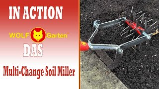 Wolf Garten MultiChange Soil Miller 15cm DAS [upl. by Mooney]