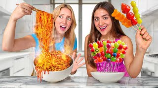 Trying the CRAZIEST foods from around the world [upl. by Ynohtnacram]